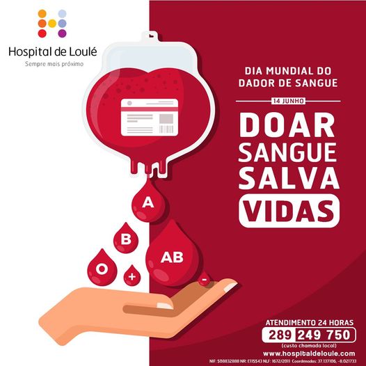 Sabia que ao doar sangue pode salvar até três vidas?